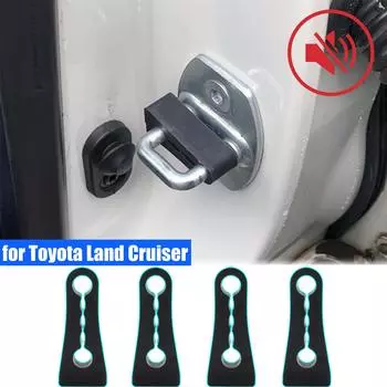 Звуковой демпфер, буфер дверного замка для Toyota Land Cruiser J100 J200 LC100 LC200, погремушка, звукоизоляция, глухое уплотнение, изоляция, глушитель