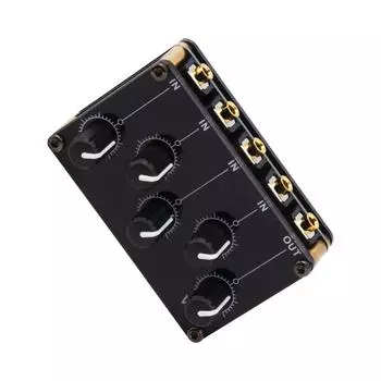 Звуковой микшер Стерео микшер для канала Громкость 4 Линия Регулировка вечеринки