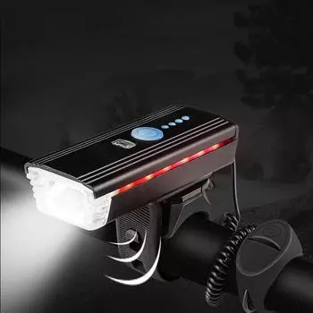 Звуковой сигнал датчика освещенности велосипеда, фара, ночные ходовые огни для горного велосипеда, боковой сигнализатор, звуковой сигнал для зарядки USB