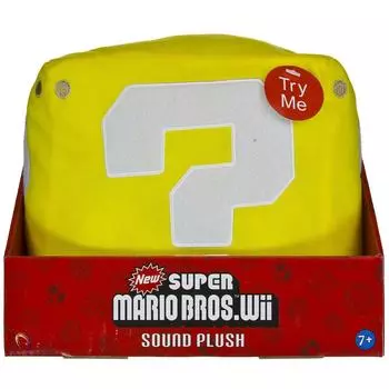 Звуковые эффекты Nintendo Super Block Plush Mario/Hatena