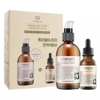 Zymogen Houttuynia cordata fermentation serum 105ml + lotion 30ml set, 1 set