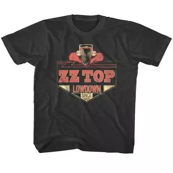 Zz Top Lowdown Car 1969 Музыкальная рок-группа Футболки унисекс для мальчиков и девочек для малышей S