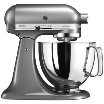 Планетарный Миксер KitchenAid ARTISAN 4.8 л, серебристый, 5KSM125ECU