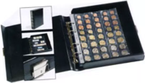 Альбом Optima Classic Box-Binder (CLOPBOBIS) без футляра, без листов Optima Размер альбома 250x270 мм, материал: кожзам