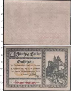 Банкнота 50 геллеров Германия : Нотгельды 1920 года
