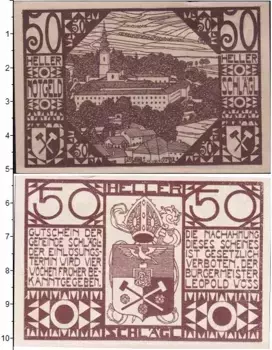 Банкнота 50 геллеров Германия : Нотгельды 1921 года