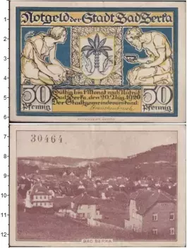 Банкнота 50 пфеннигов Германия : Нотгельды 1920 года
