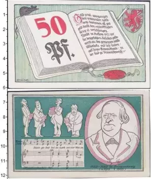 Банкнота 50 пфеннигов Германия : Нотгельды 1921 года