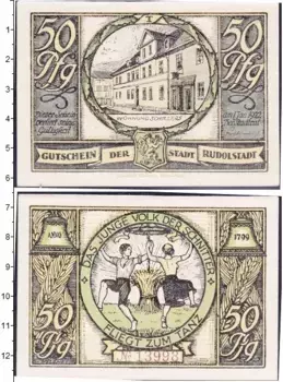 Банкнота 50 пфеннигов Германия : Нотгельды 1921 года