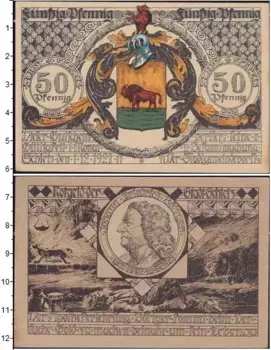 Банкнота 50 пфеннигов Германия : Нотгельды 1921 года