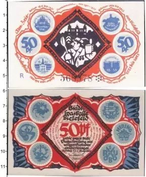 Банкнота 50 пфеннигов Германия : Нотгельды 1921 года