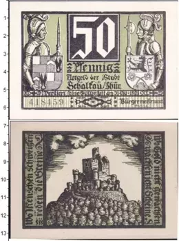 Банкнота 50 пфеннигов Германия : Нотгельды 1921 года