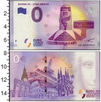Банкнота 0 евро Европы 2017 года Сувенирная банкнота