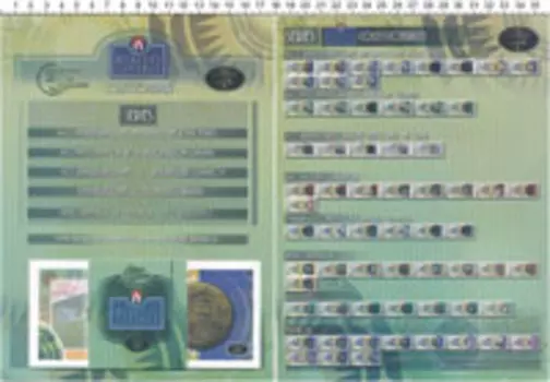 Банкнота Кубинские монеты на банкнота Кубы 2012 года Официальный выпуск банкнот из серии Монеты на банкнотах