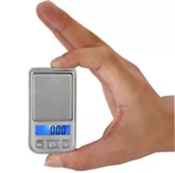 Карманные мини-весы "Mini Scale", точность 0,01г Весы Весы электронные на батарейке CR2032