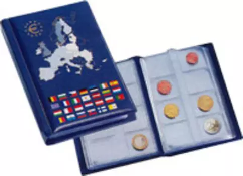Карманный альбом для евронаборов Numis Poket Euro (330102) Альбомы карманные Карманный альбом для наборов монет евро