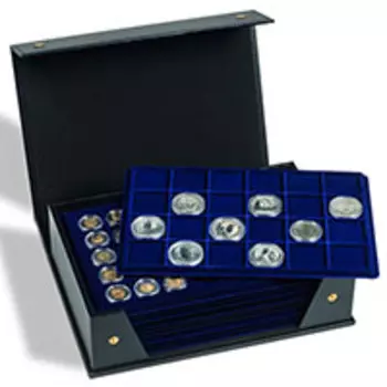Кейс MK 10 TABS под планшеты для монет (347347) Кейсы Коробка TABLO под планшеты для монет с откидной крышкой на двух кнопках