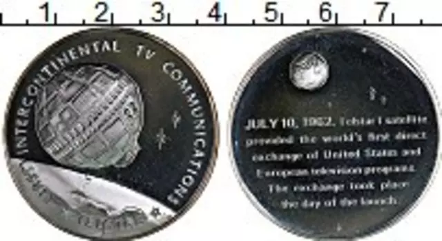 Медаль Америки Серебро Космос, TELSTAR