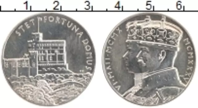 Медаль Англии 1935 года Серебро 25 лет правления Георга V
