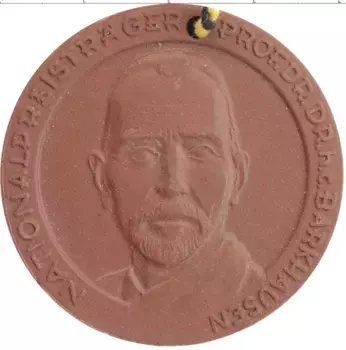 Медаль ГДР 1956 года Фарфор Дрезден