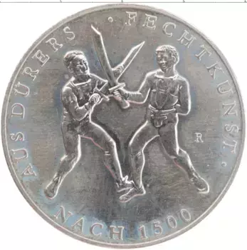 Медаль ГДР 1973 года Медно-никель Олимпийские игры