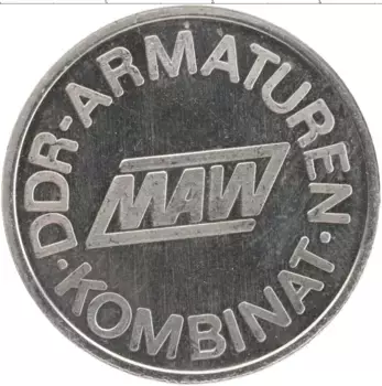 Медаль ГДР Медно-никель Магдебург арматурный комбинат
