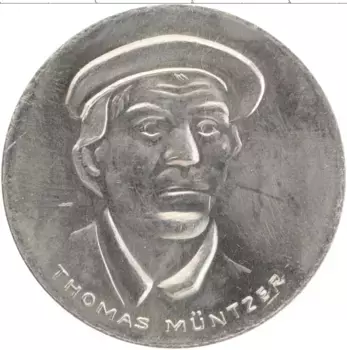 Медаль ГДР Медно-никель Томас Мюнтцер