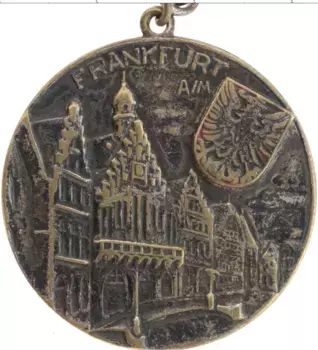 Медаль Германии Медно-никель Франкфурт