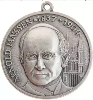Медаль Германии Медно-никель Святой Арнольд Янссен