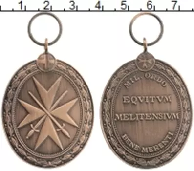 Медаль Италии Бронза Бене Меренти