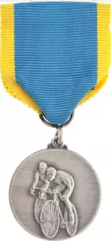 Медаль Швеции 1971 года Медно-никель `Гонка ``Билингенское кольцо```