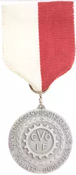 Медаль Швеции Медно-никель Остерсунд