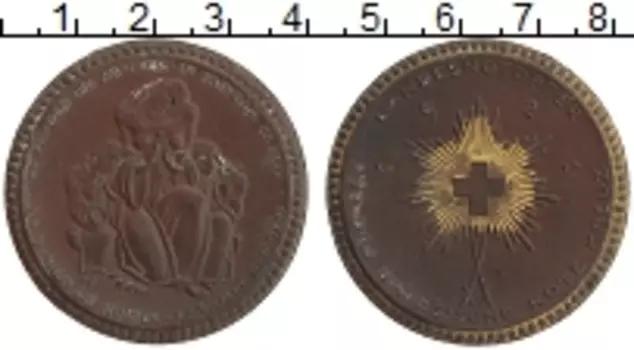 Медаль Веймарской республики 1921 года Фарфор Защитим детей