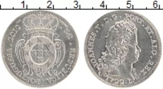 Монета 5 евро Португалии 2012 года Медно-никель Иоанн V