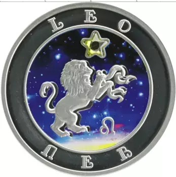 Монета 100 драм Армении 2008 года Серебро Цветная