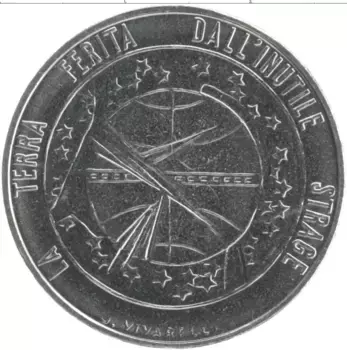 Монета 100 лир Сан-Марино 1977 года Сталь Экология