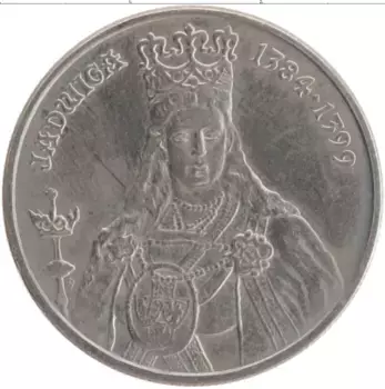 Монета 100 злотых Польши 1988 года Медно-никель Королева Ядвига