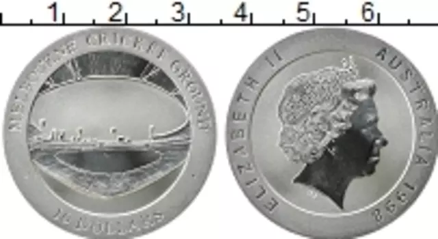 Монета 10 долларов Австралии 1998 года Серебро Елизавета II