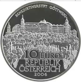 Монета 10 евро Австрии 2006 года Серебро Австрия и ее народ