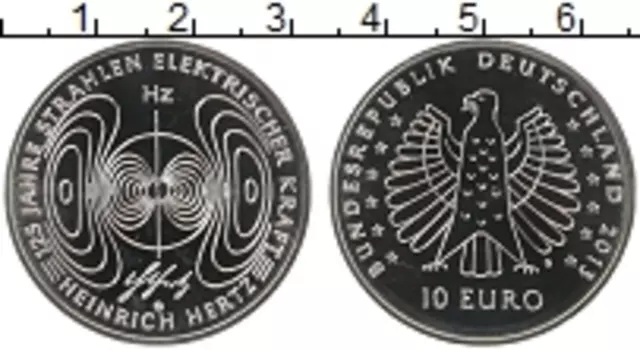 Монета 10 евро Германии 2013 года Медно-никель G