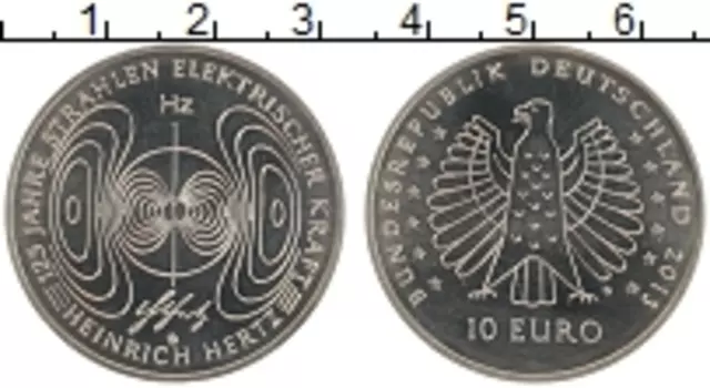 Монета 10 евро Германии 2013 года Медно-никель G