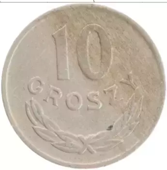 Монета 10 грош Польши 1949 года Медно-никель