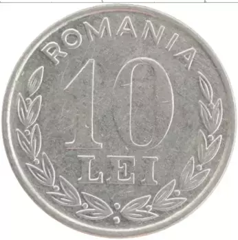 Монета 10 лей Румынии 1994 года Медно-никель
