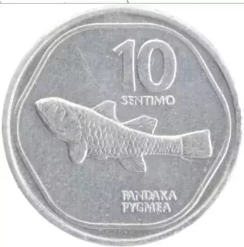 Монета 10 сентим Филиппин 1983 года Алюминий