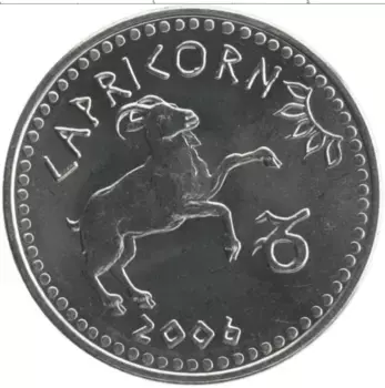 Монета 10 шиллингов Сомалиленда 2006 года Медно-никель Знаки Зодиака - Козерог
