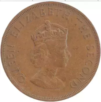 Монета 1/12 шиллинга Острова Джерси 1960 года Бронза Елизавета II