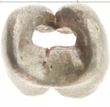 Монета 1/2 бата Таиланда Серебро 1290-1550 гг