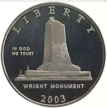 Монета 1/2 доллара Америки 2003 года Медно-никель P