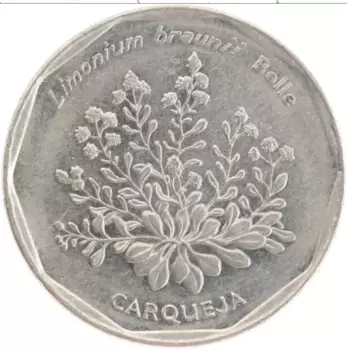 Монета 20 эскудо Кабо-Верде 1994 года Медно-никель