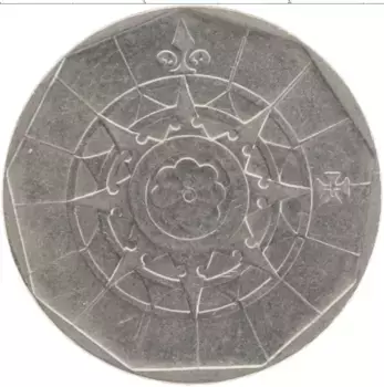 Монета 20 эскудо Португалии 1986 года Медно-никель